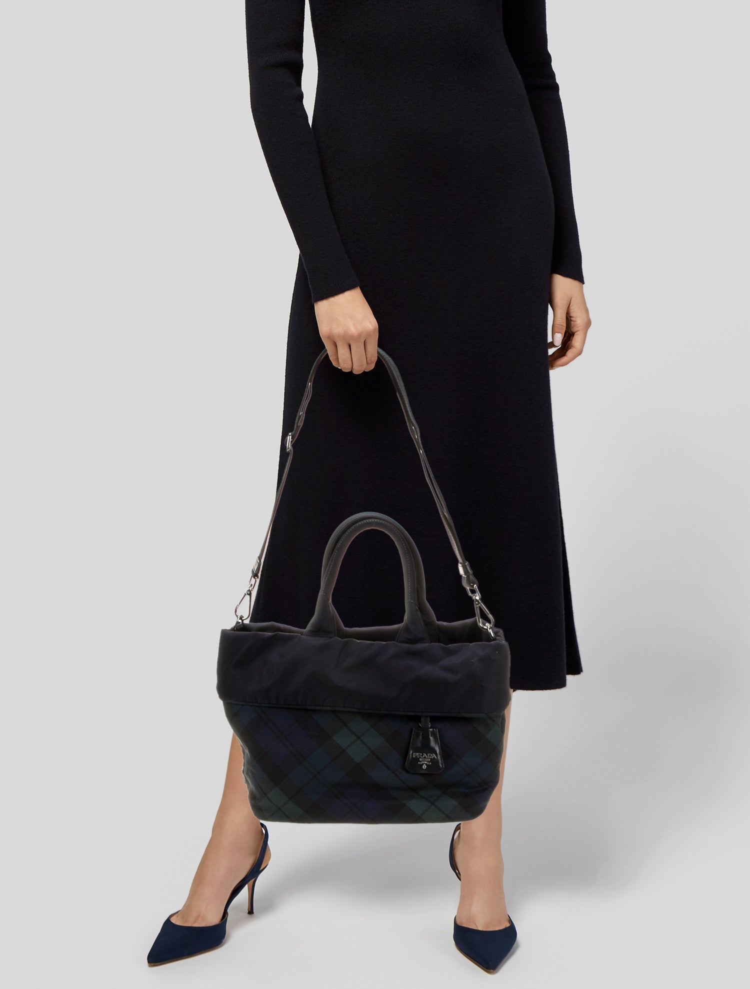 Prada Tessuto Nylon Top Handle Bag