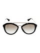 Prada Oversize Gradient Sunglasses