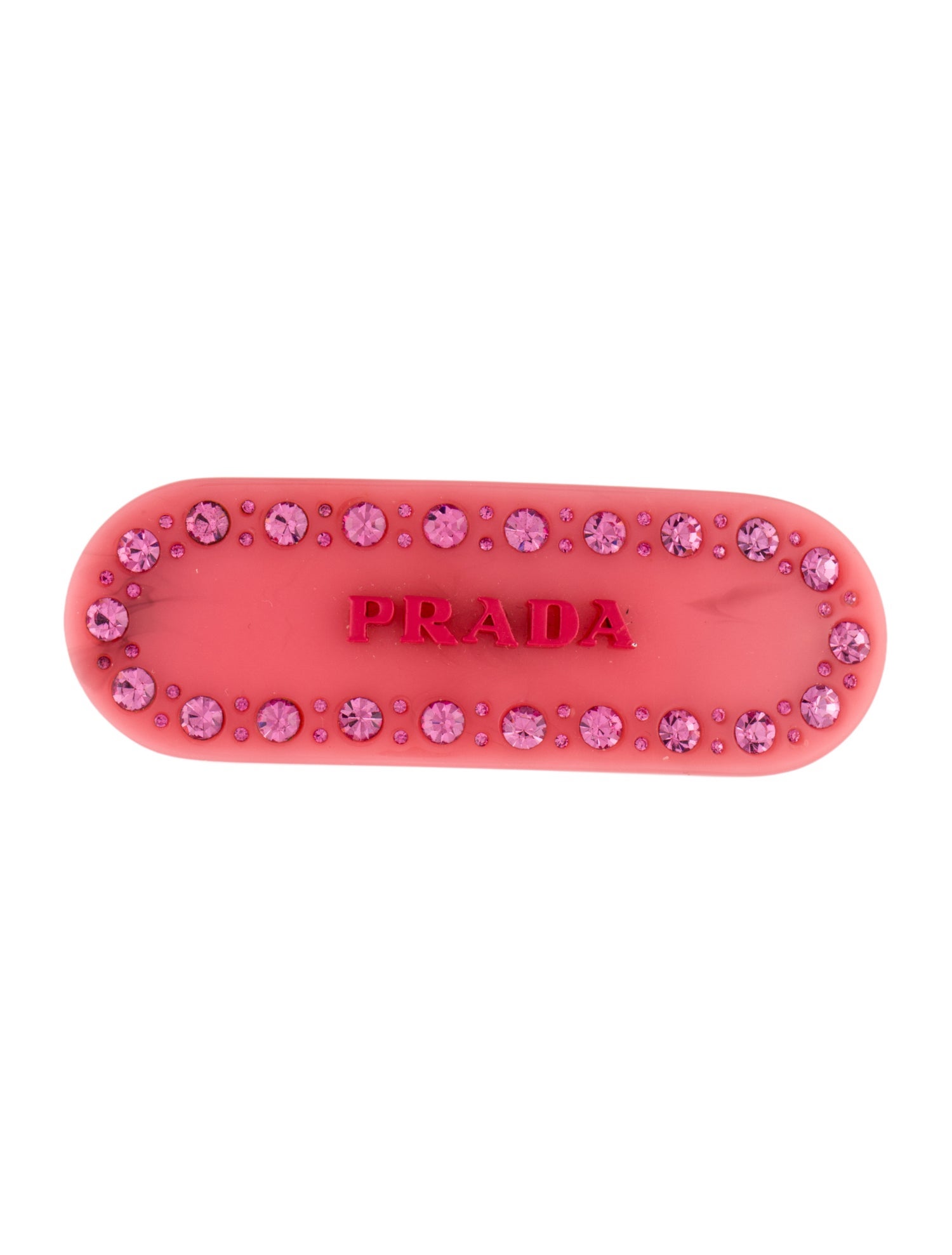 Prada Embellished Hair Clip