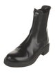 Prada Leather Chelsea Boots