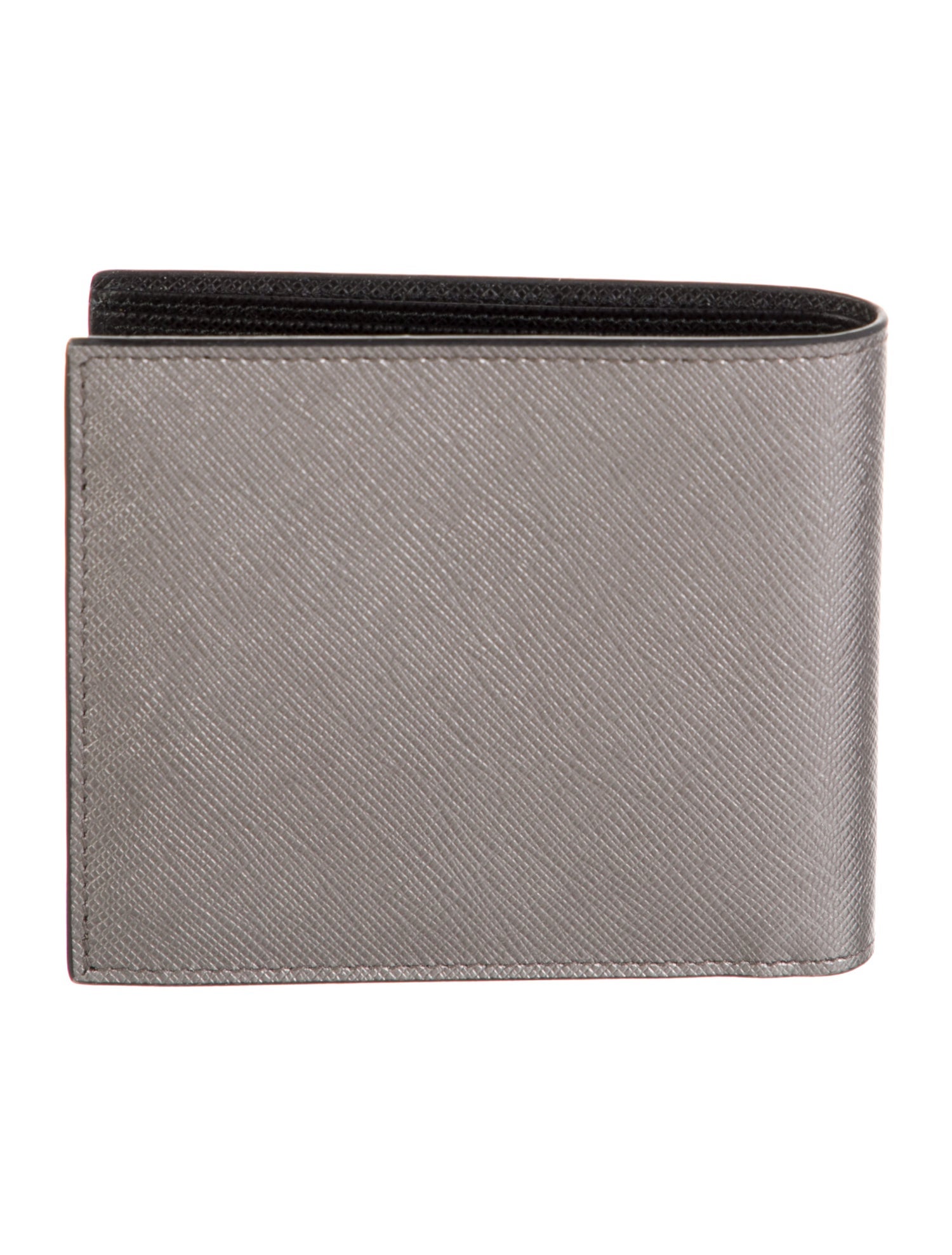 Prada Saffiano Lux Leather Bifold Wallet