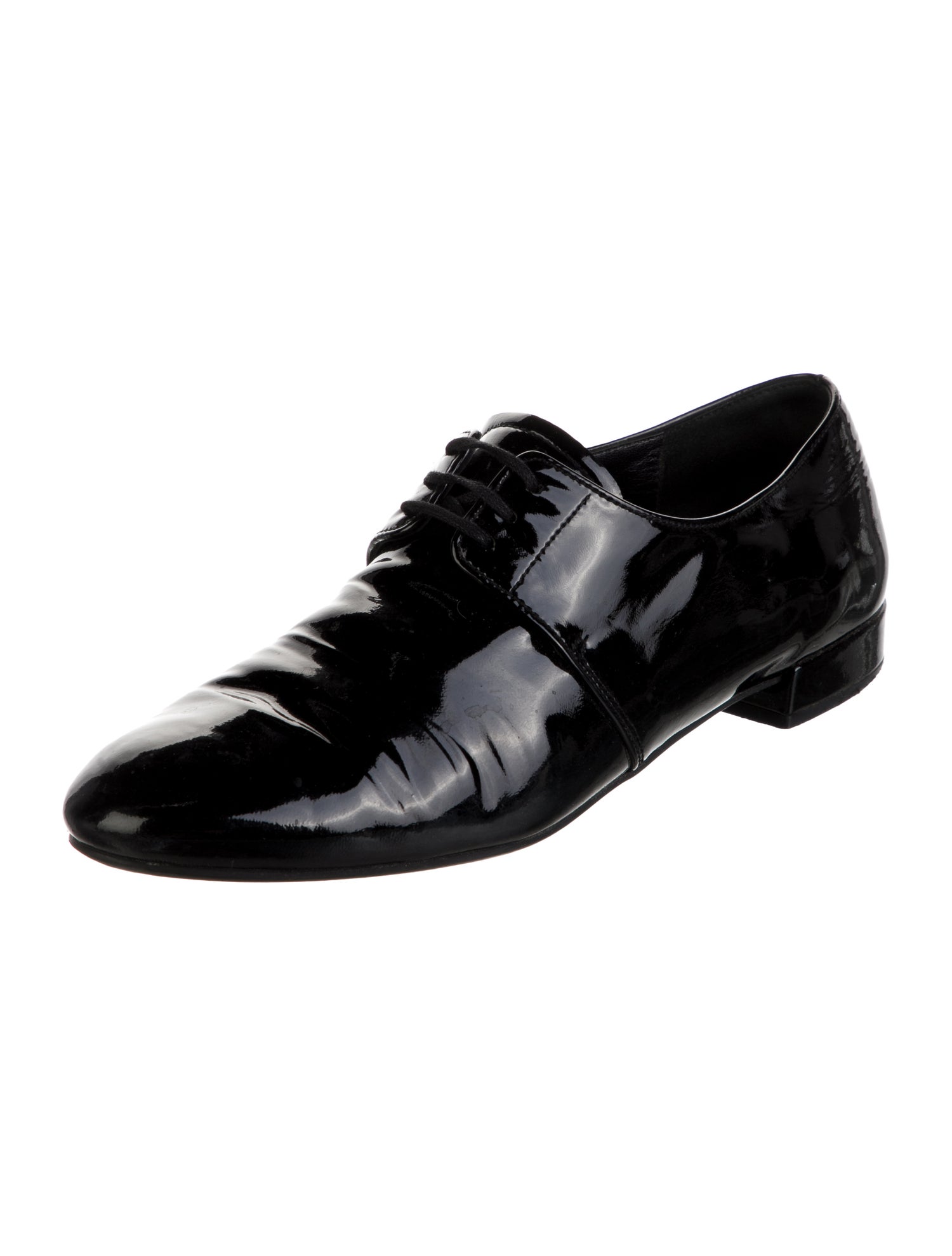 Prada Patent Leather Oxfords