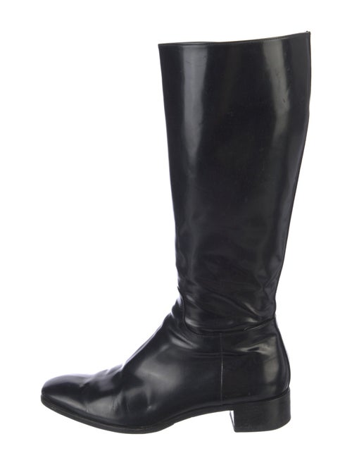 Prada Leather Riding Boots