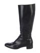 Prada Leather Riding Boots