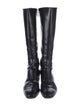 Prada Leather Riding Boots