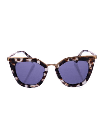 Prada Cat-Eye Tinted Sunglasses