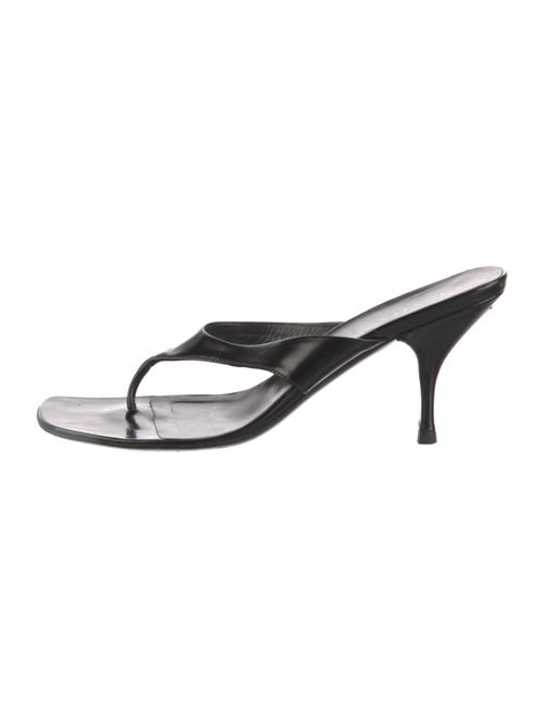 Prada Leather Slides