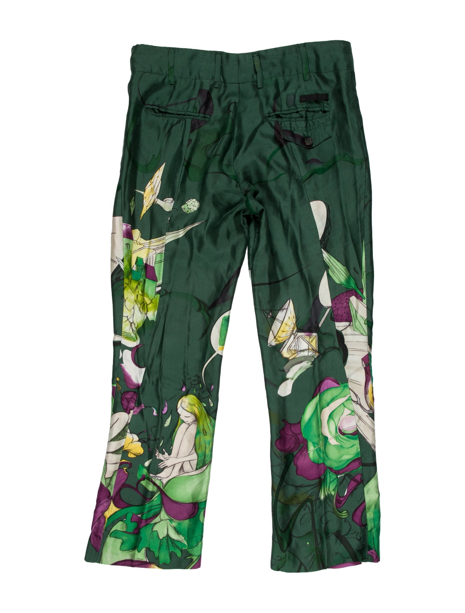 Prada Vintage Straight Leg Pants