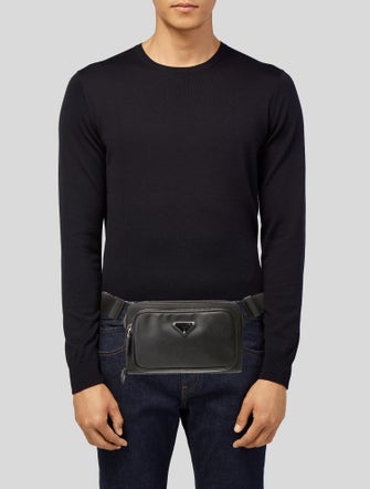 Prada Saffiano Leather Belt Bag