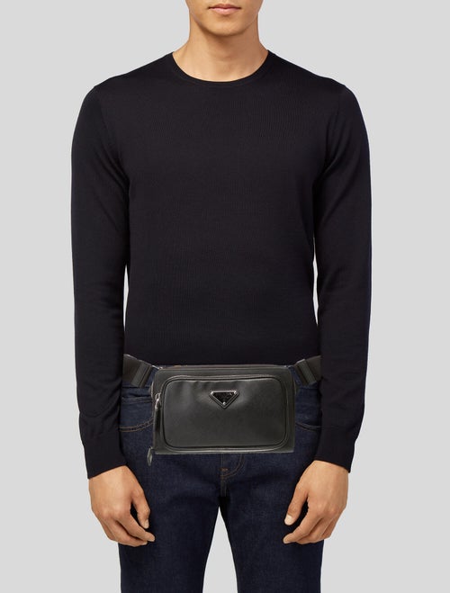 Prada Saffiano Leather Belt Bag