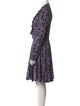 Prada Printed Knee-Length Dress