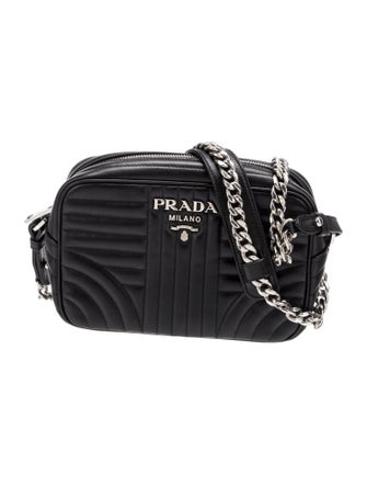 Prada Soft Calf Leather Diagramme Camera