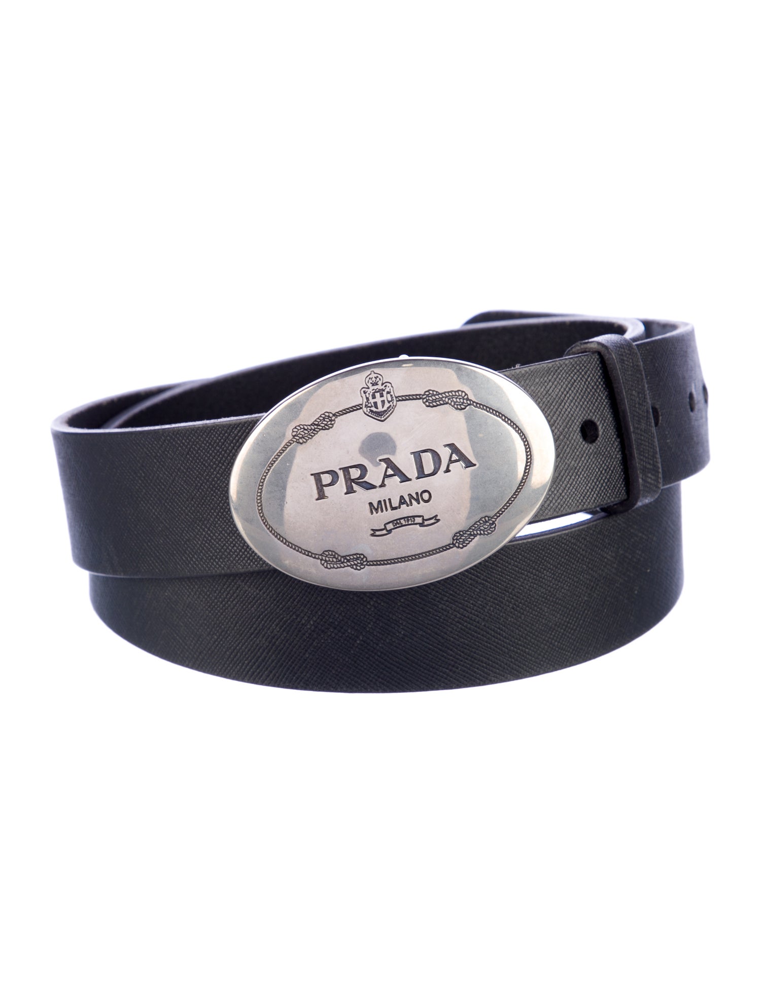 Prada Saffiano Cuir Leather Belt Kit