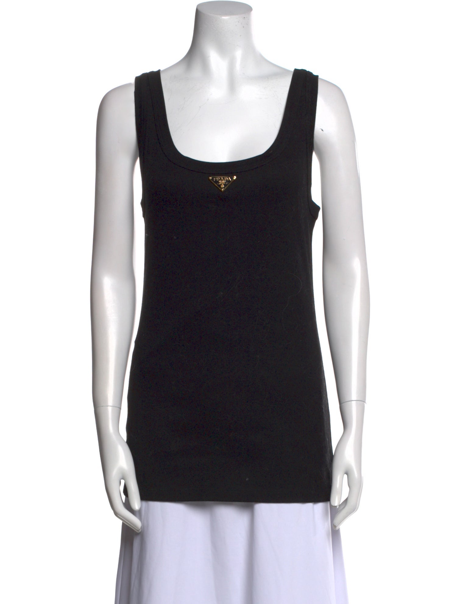 Prada 2022 Scoop Neck Top