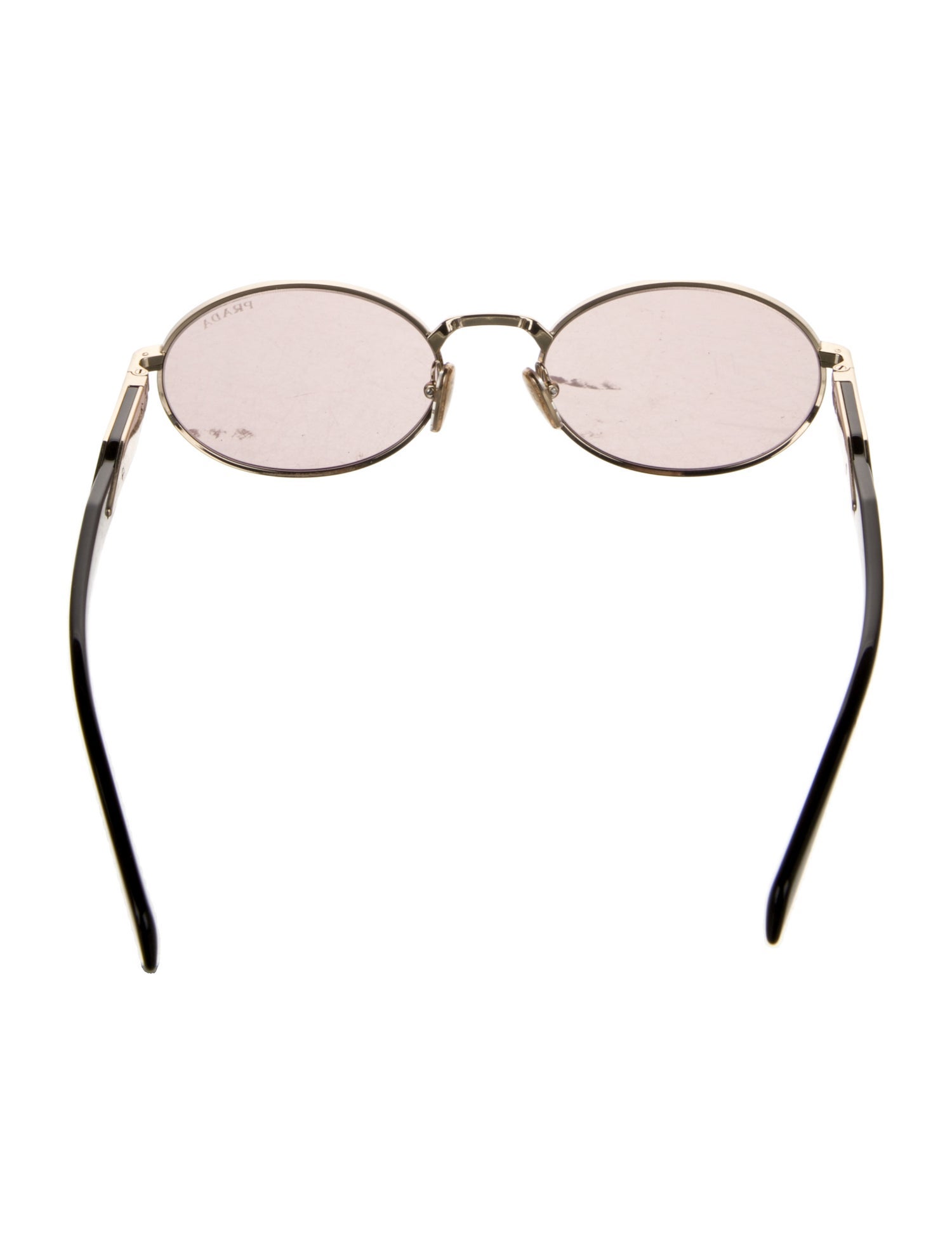 Prada Round Tinted Sunglasses