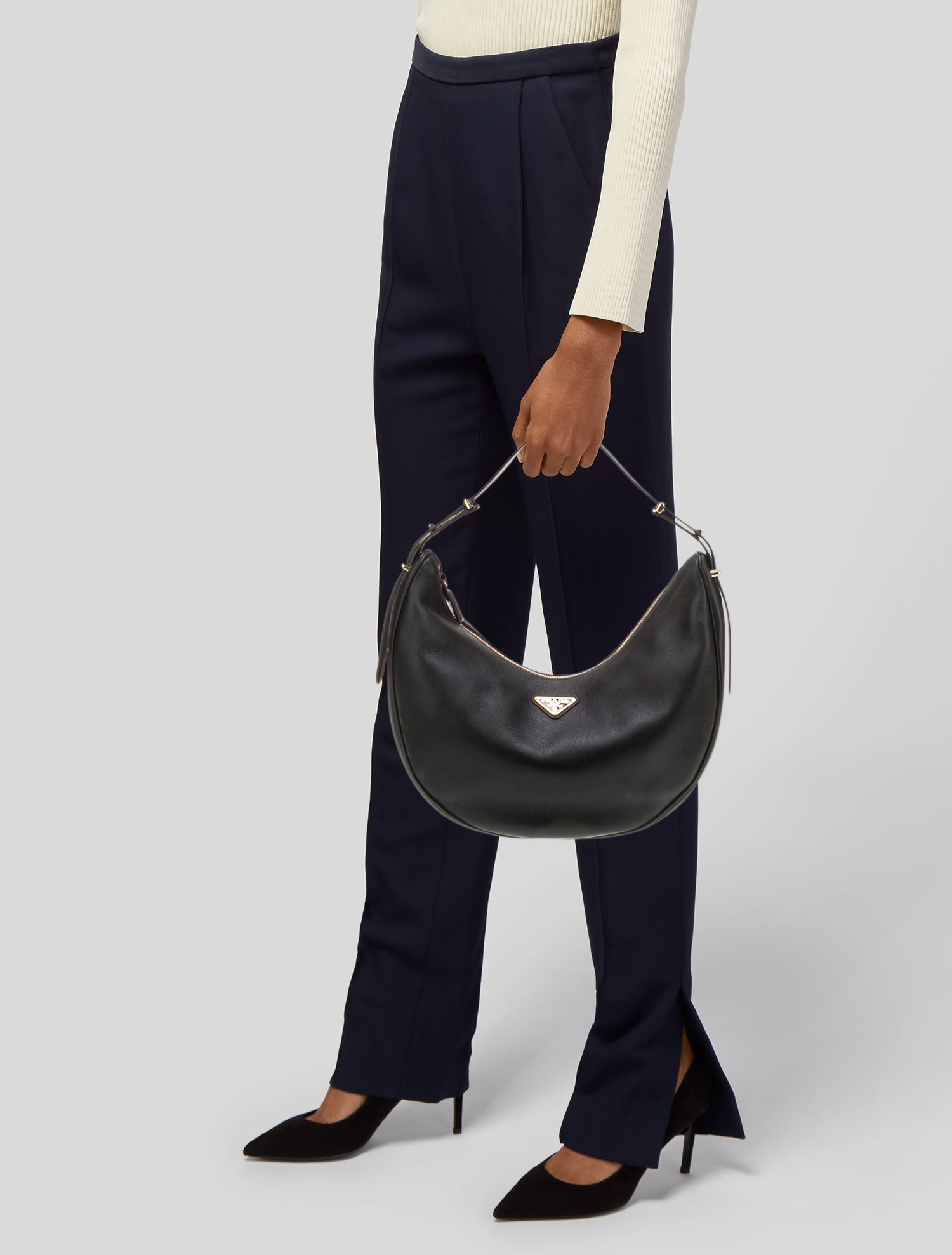 Prada Leather Arque Large