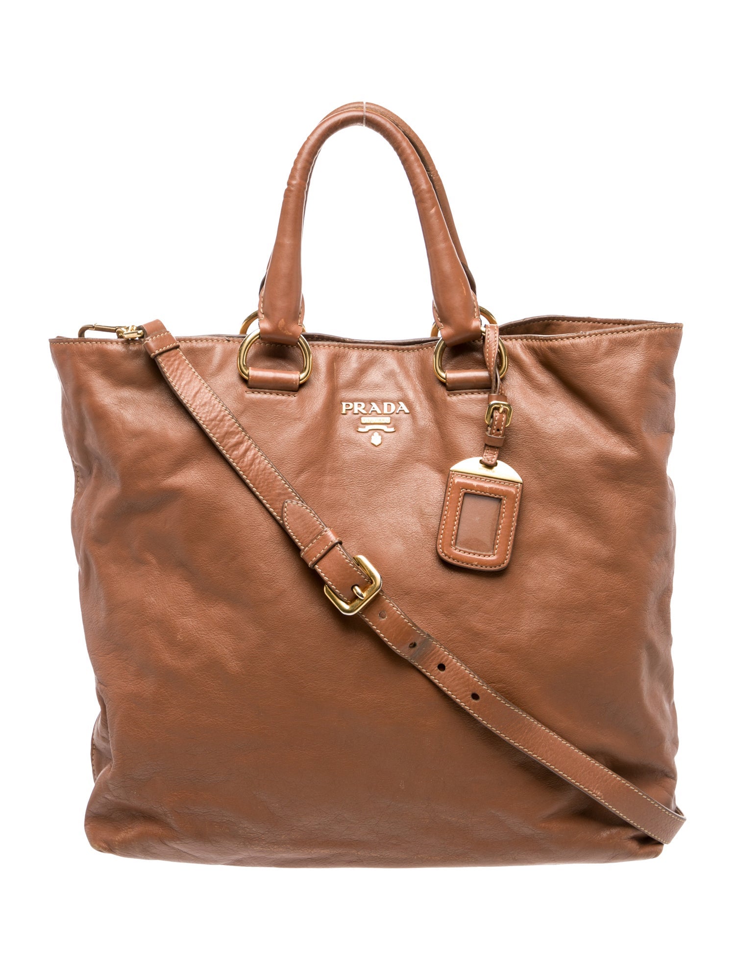 Prada Vitello Daino Leather Tote