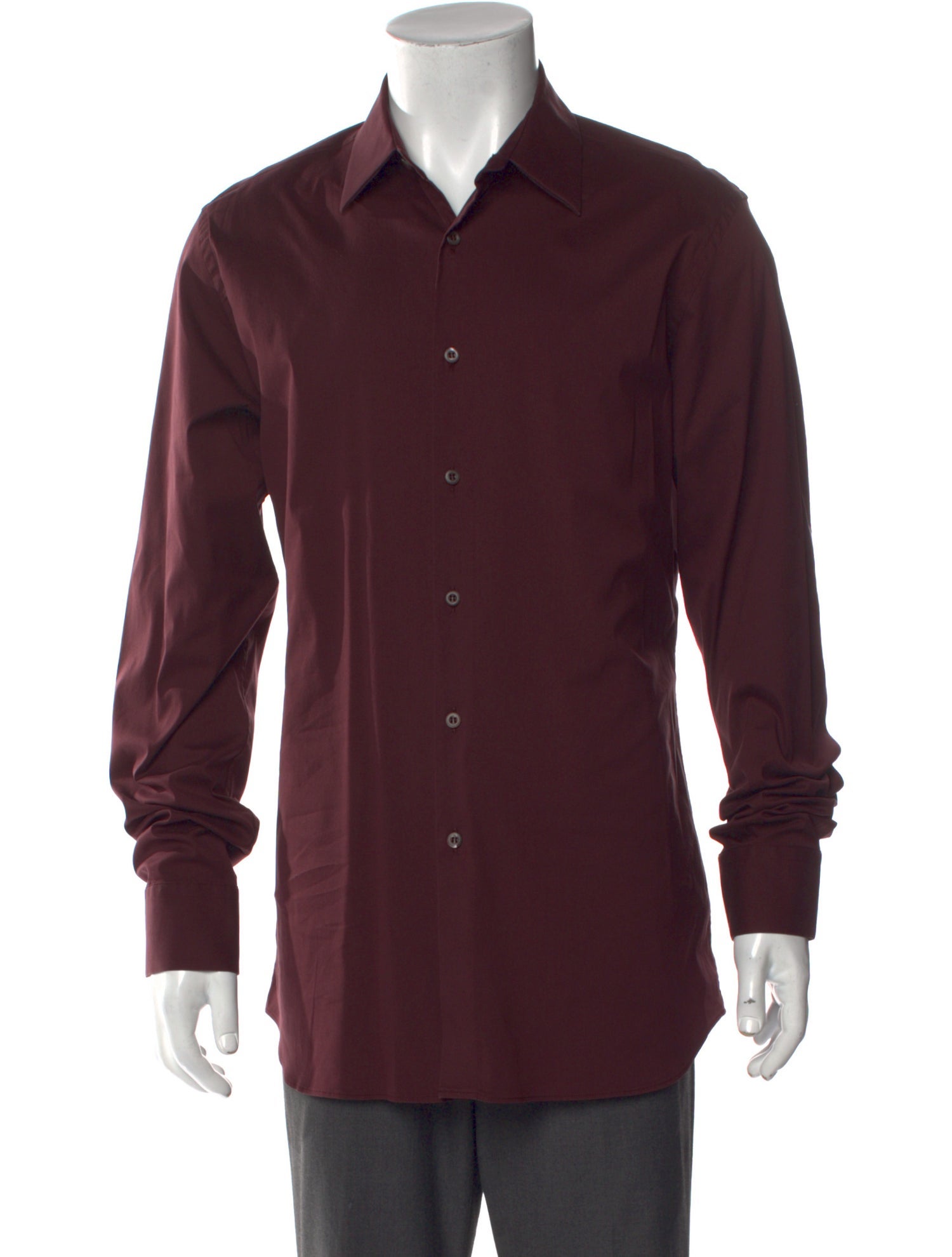 Prada Late 2000's - Early 2010's Long Sleeve Dress Shirt