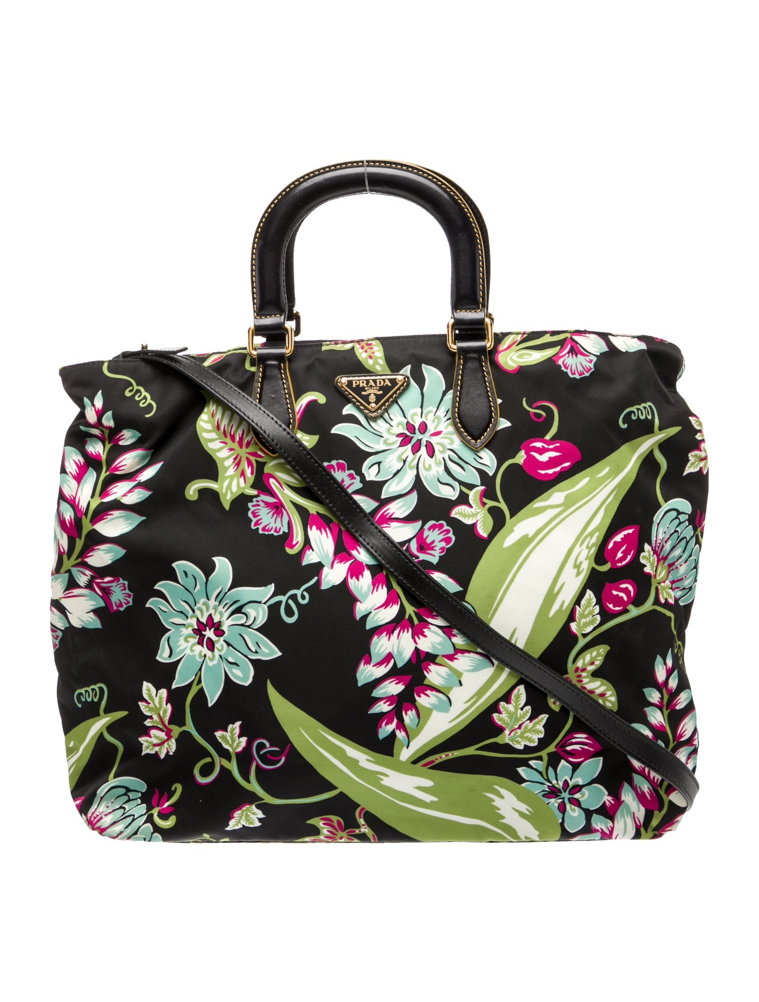 Prada Tessuto Nylon Shoulder Bag