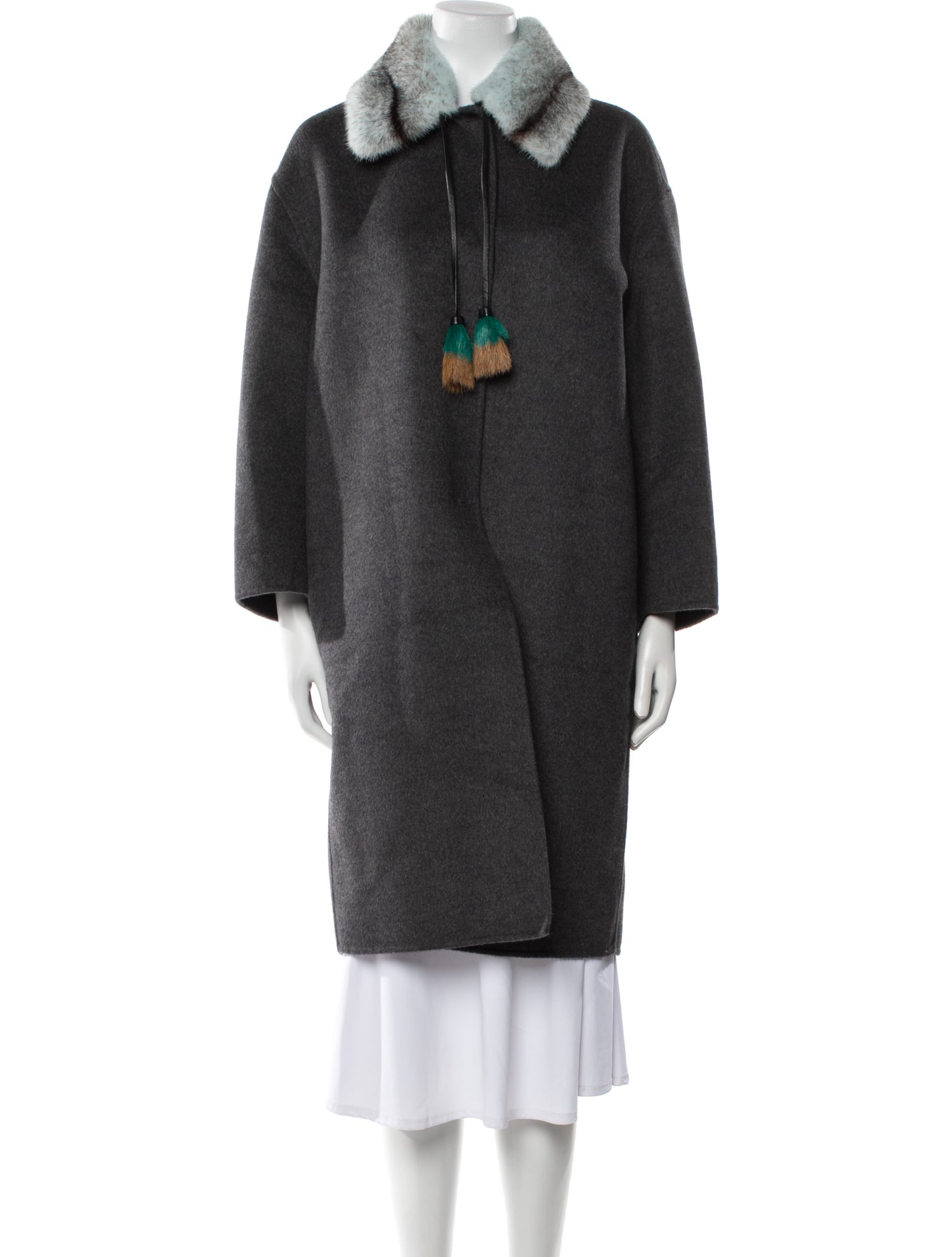 Prada 2017 Virgin Wool Fur Coat