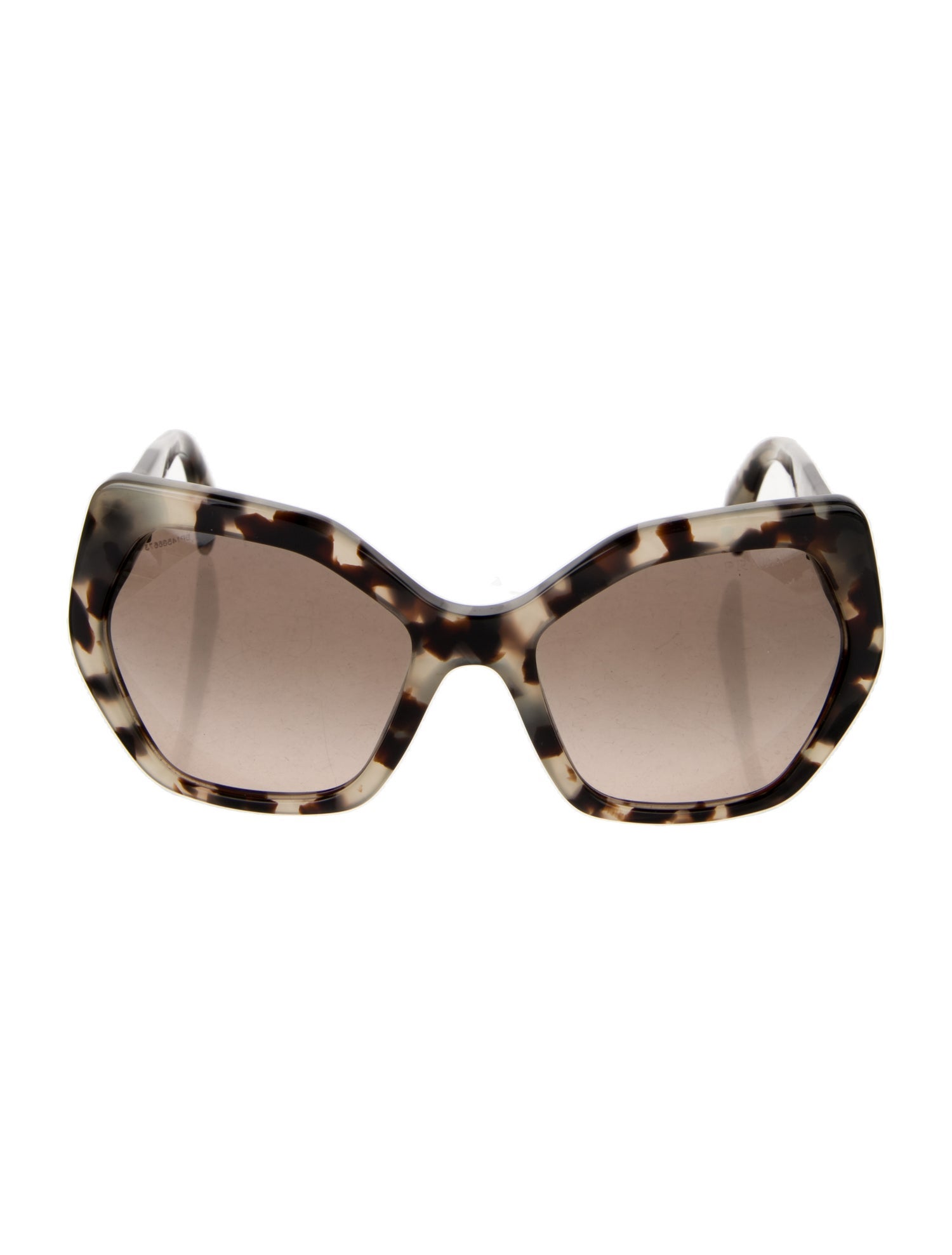 Prada Oversize Tinted Sunglasses