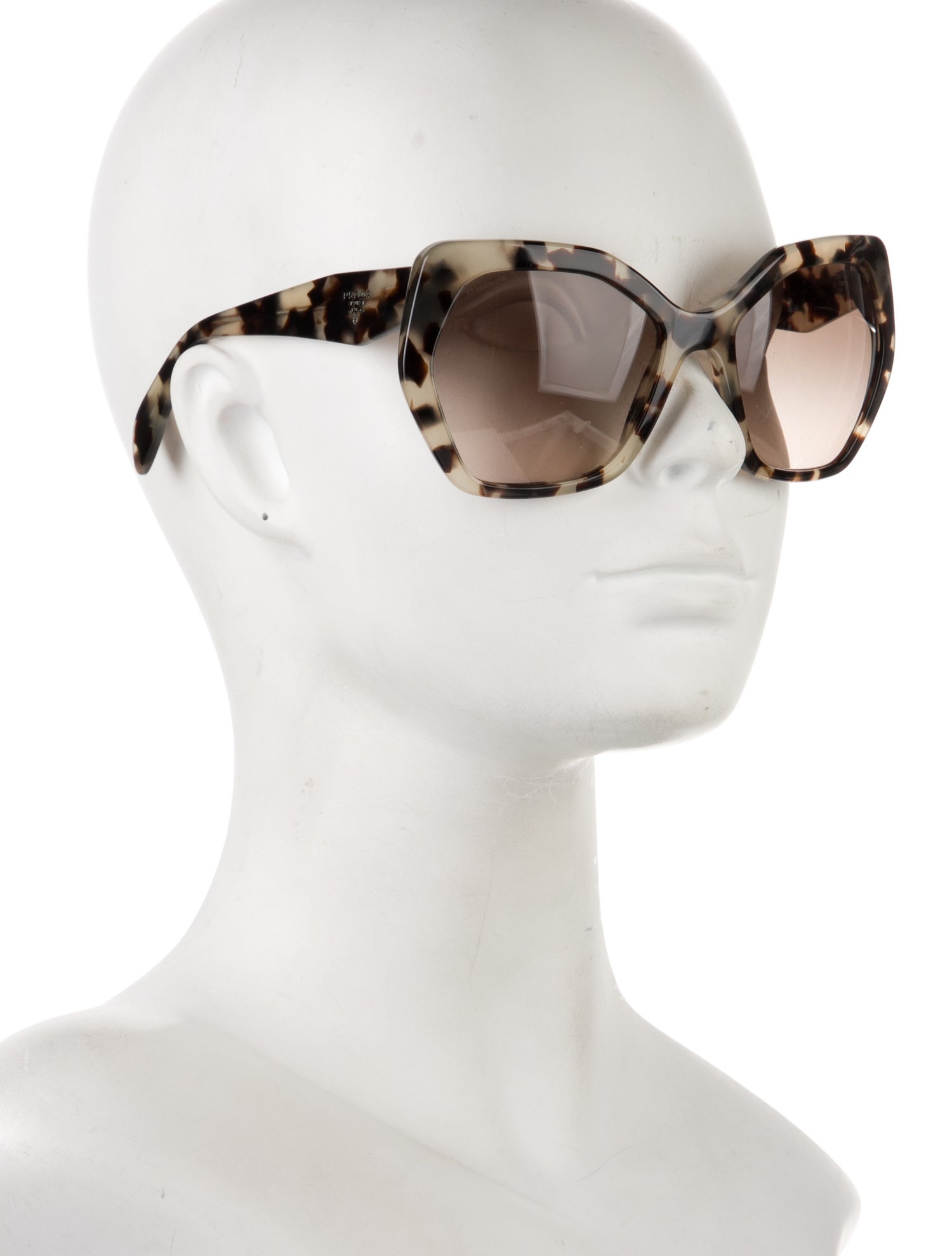 Prada Oversize Tinted Sunglasses