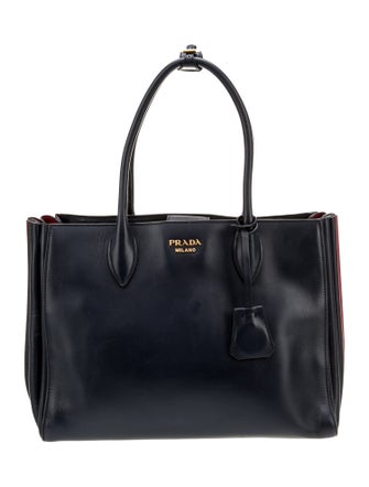 Prada Soft Calf Leather Bibliothèque Medium