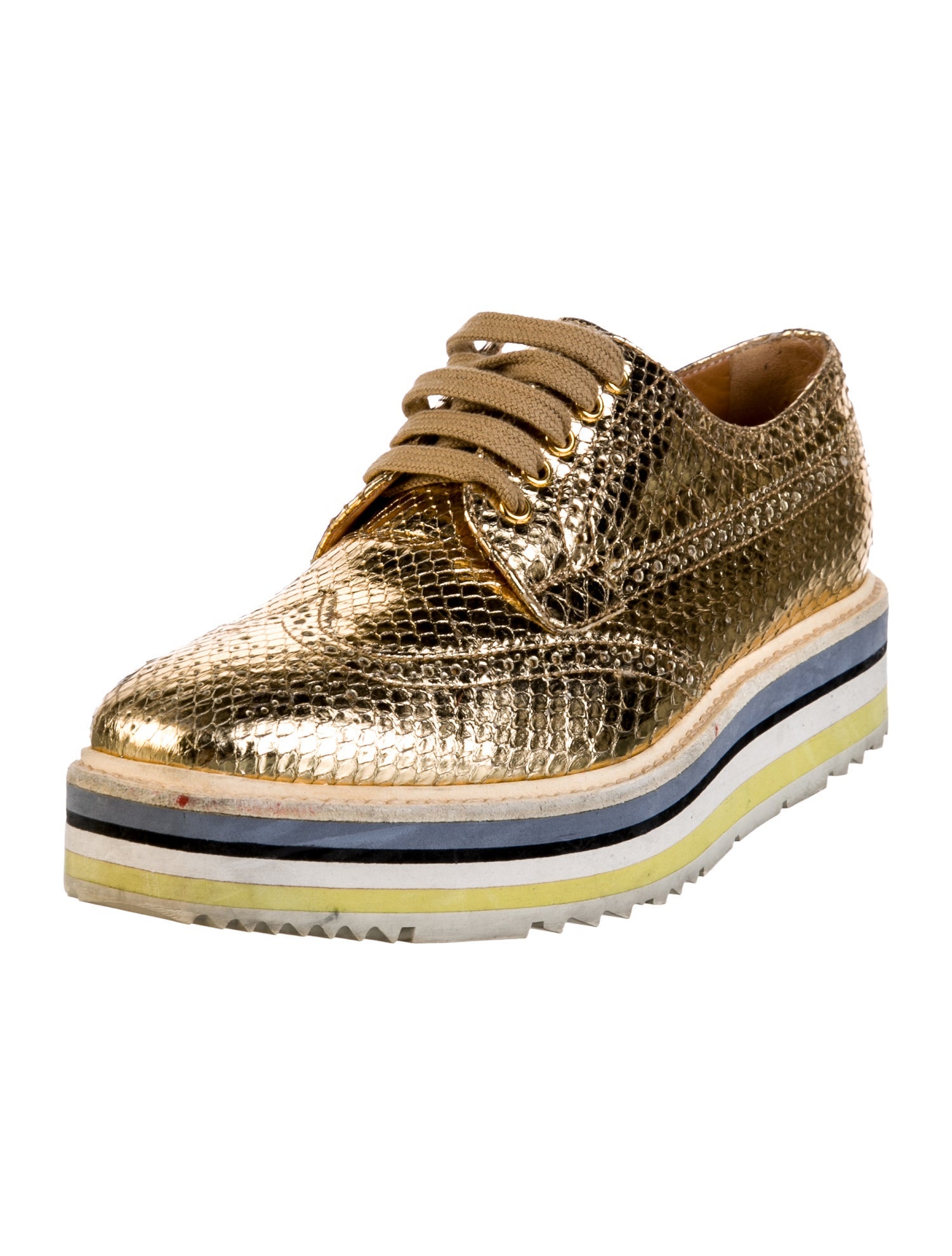 Prada Leather Sneakers