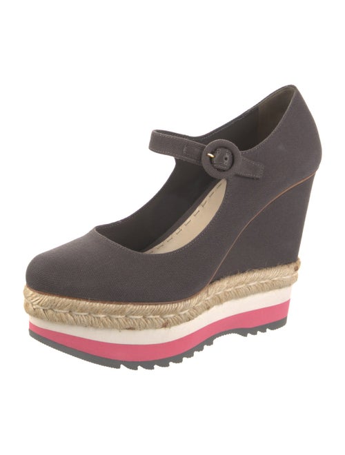 Prada Canvas Pumps