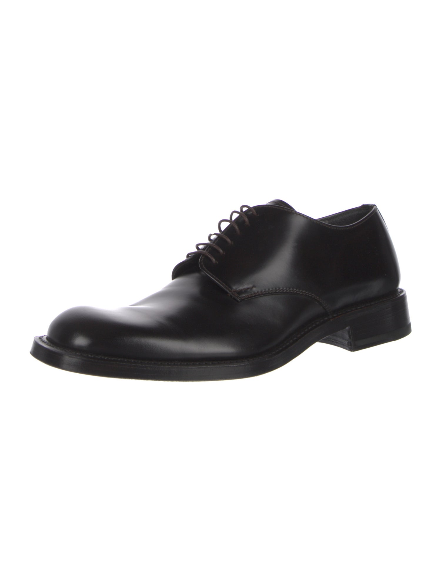 Prada Leather Derby Shoes