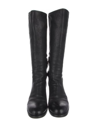 Prada Leather Riding Boots