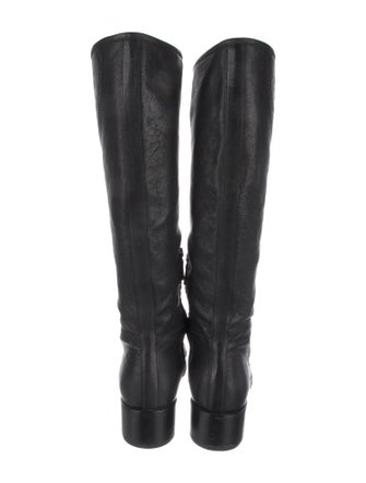 Prada Leather Riding Boots