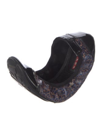 Prada Sport Printed Ballet Flats