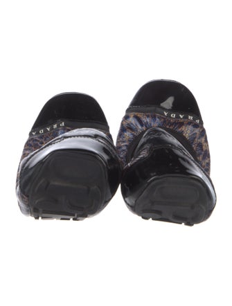 Prada Sport Printed Ballet Flats
