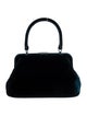 Prada Velvet Blue Velluto Top Handle Bag