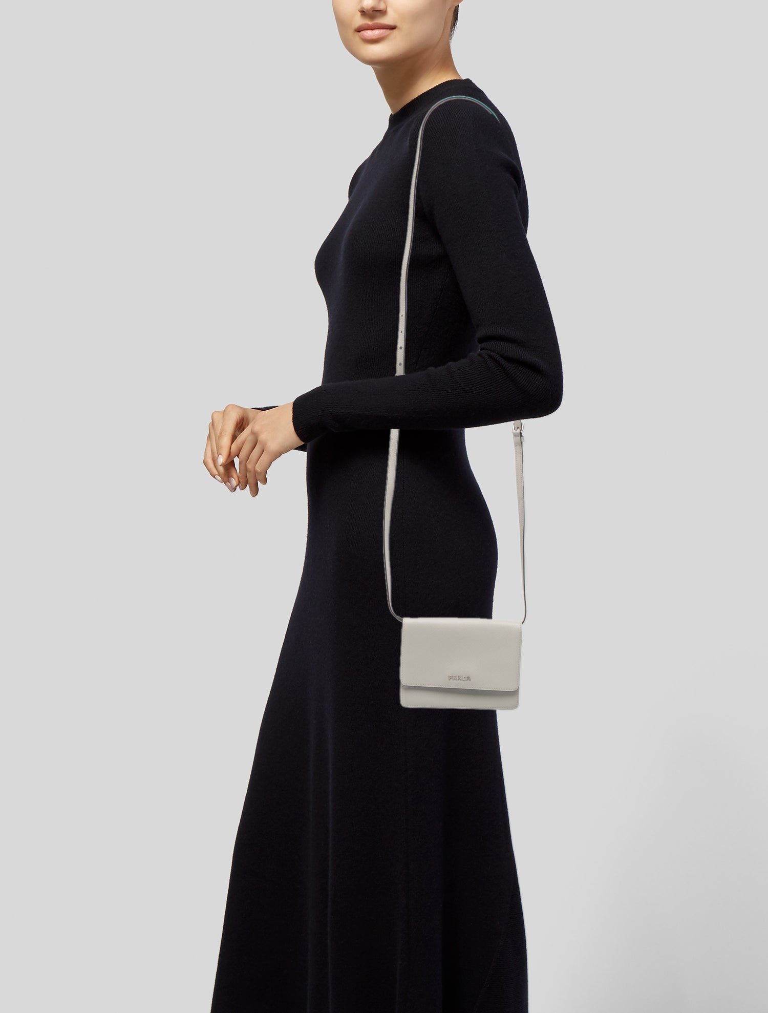 Prada Saffiano Lux Leather Crossbody Bag