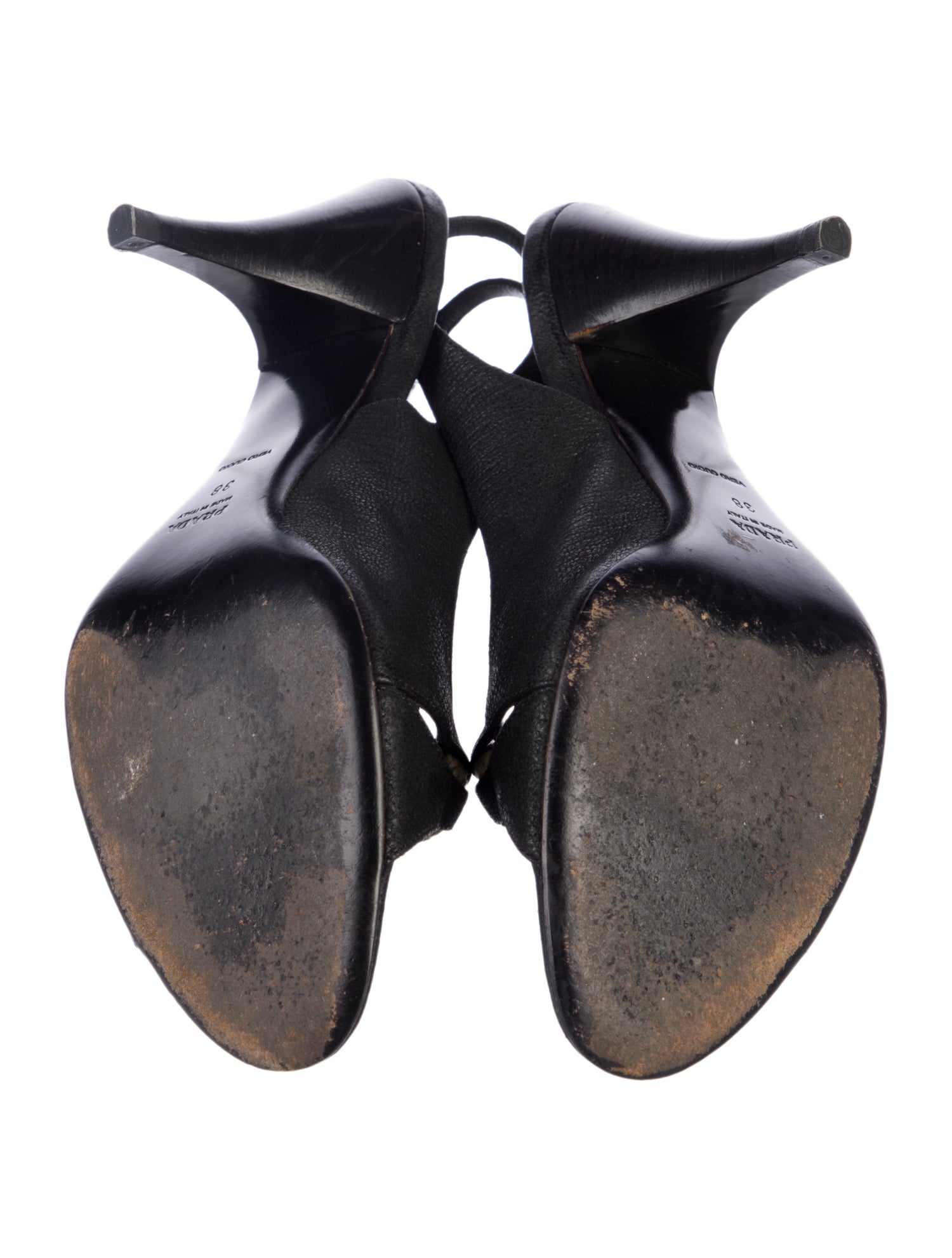 Prada Suede Slingback Pumps