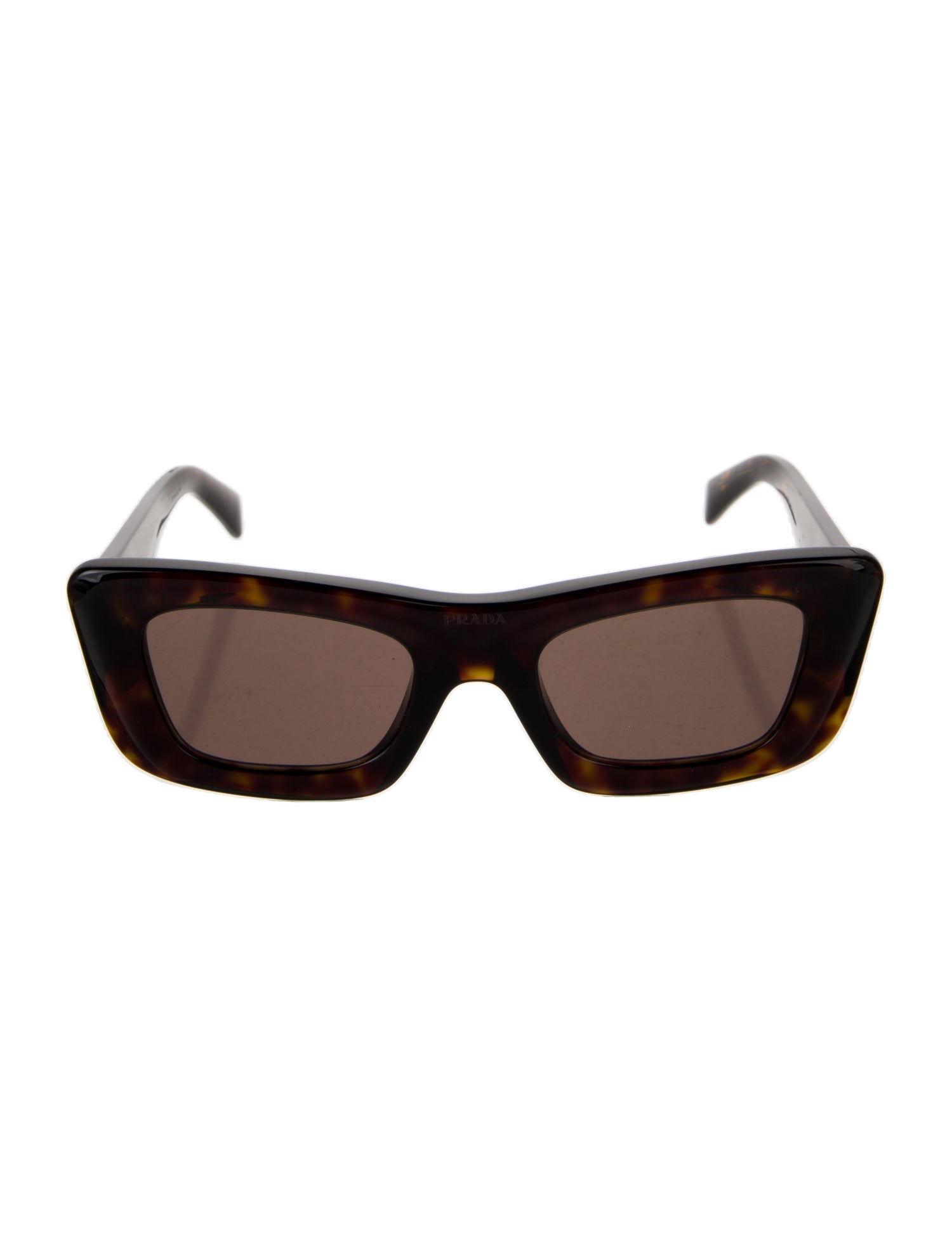 Prada Square Tinted Sunglasses