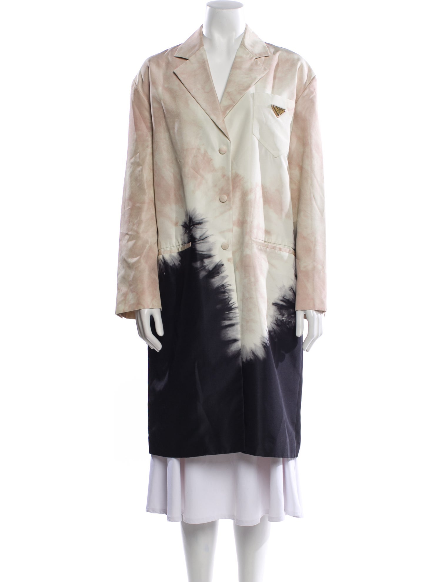 Prada 2019 Silk Trench Coat