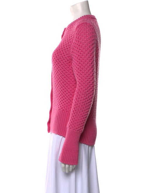 Prada Virgin Wool Crew Neck Sweater