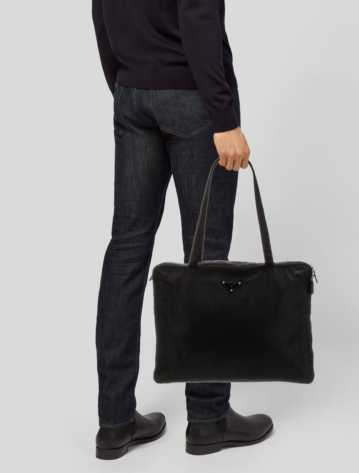 Prada Tessuto Briefcase