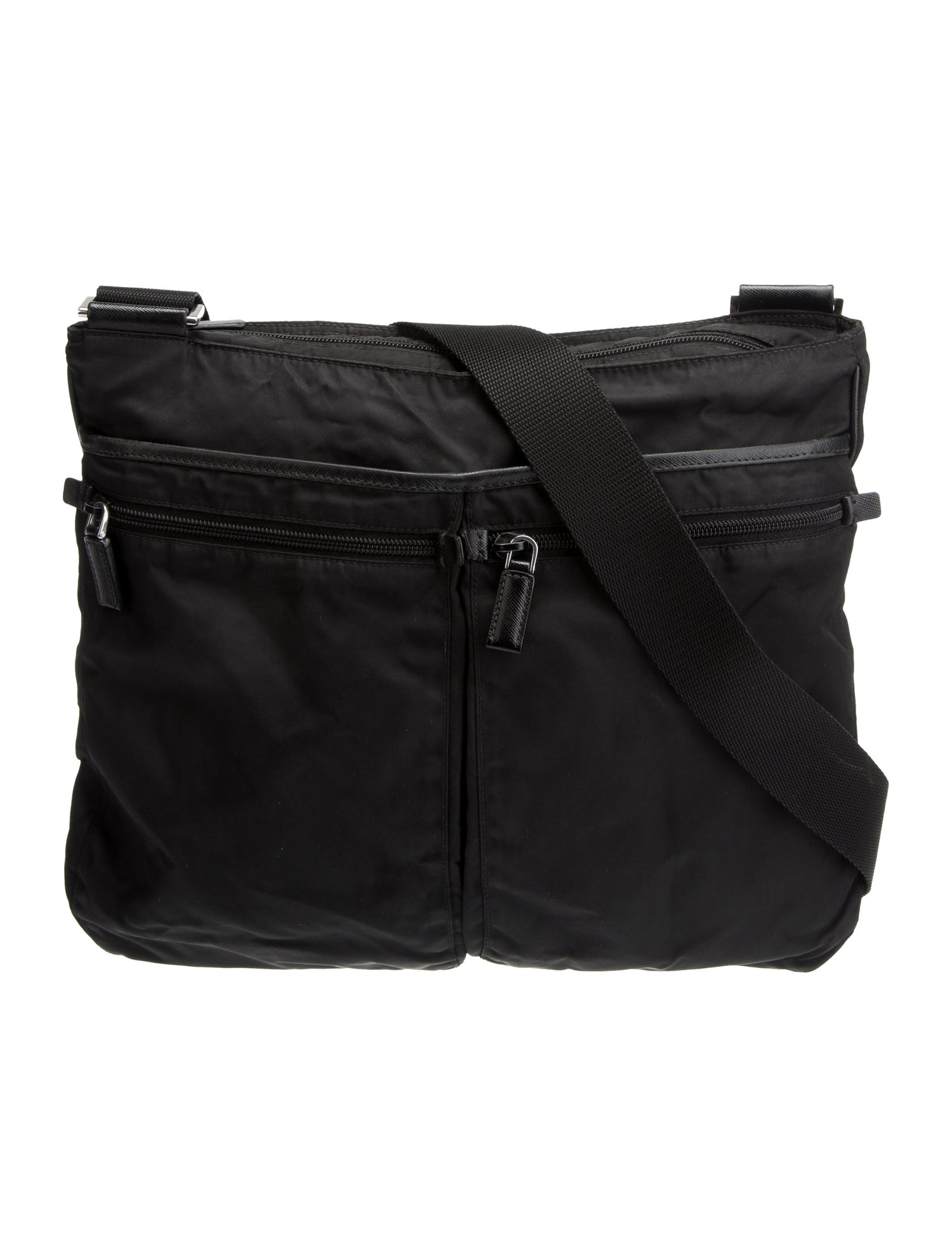 Prada Tessuto Nylon Messenger Bag