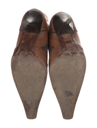 Prada Leather Bow Accents Sock Boots