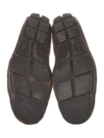 Prada Embossed Leather Drivers