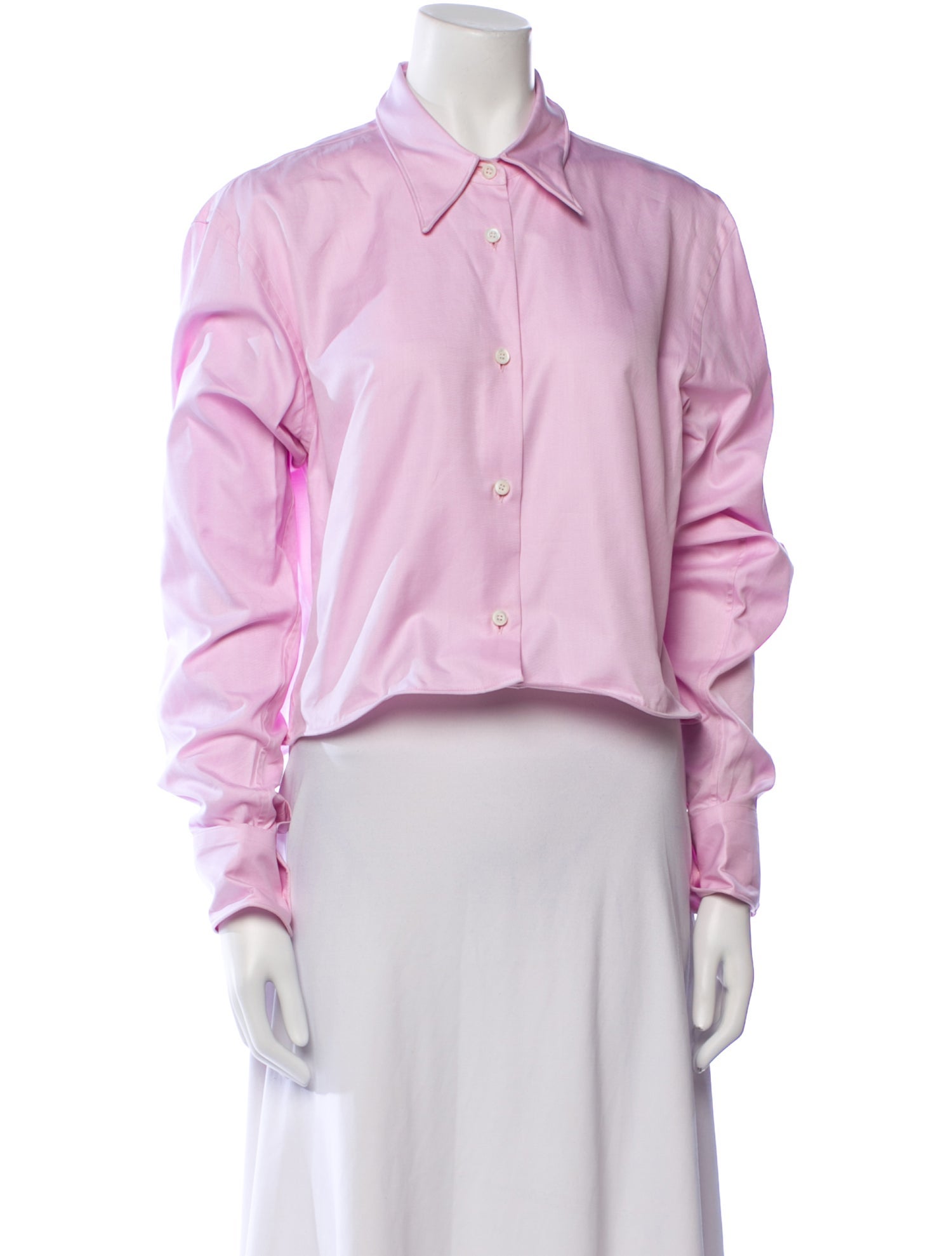 Prada 2025 Long Sleeve Button-Up Top