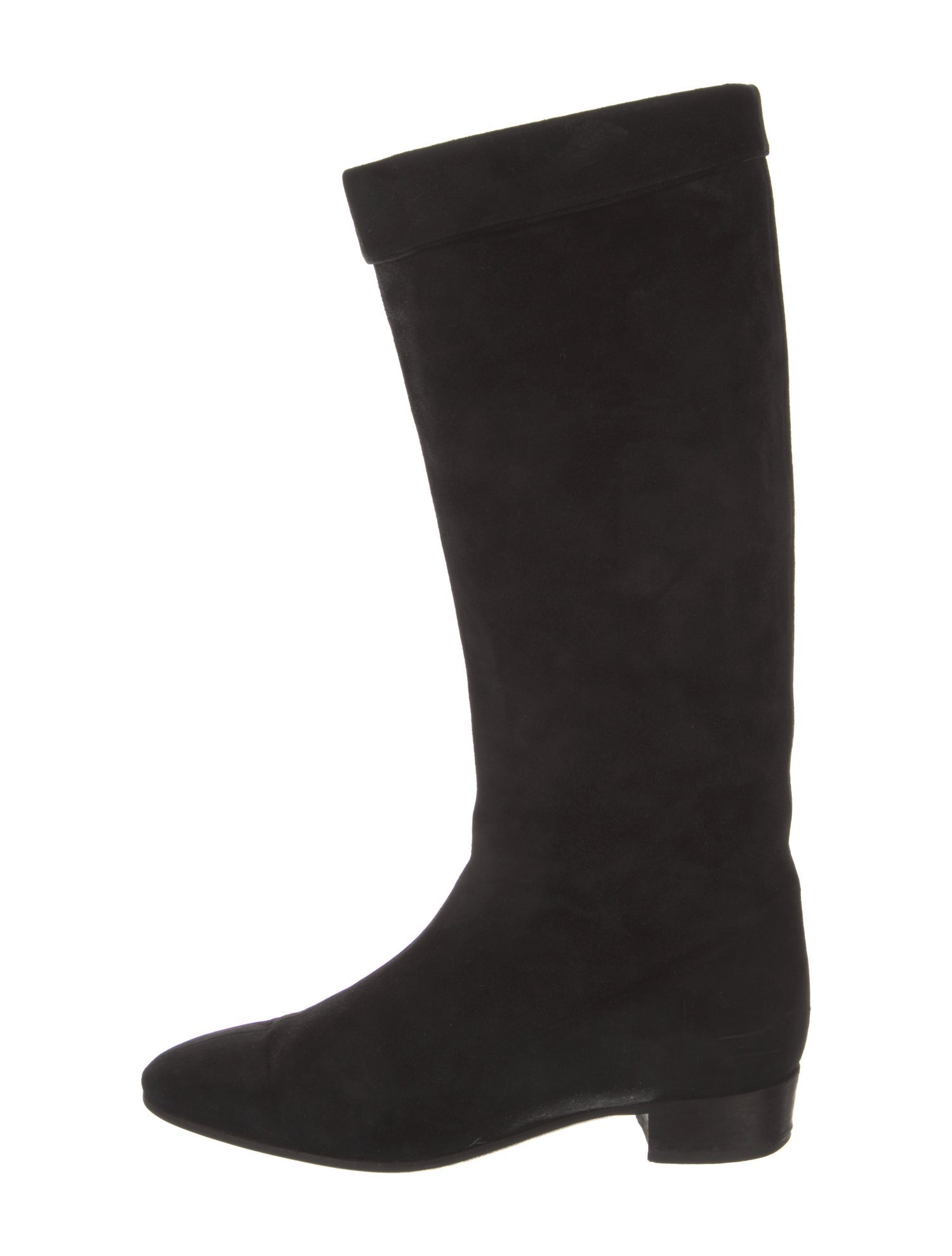 Prada Suede Riding Boots