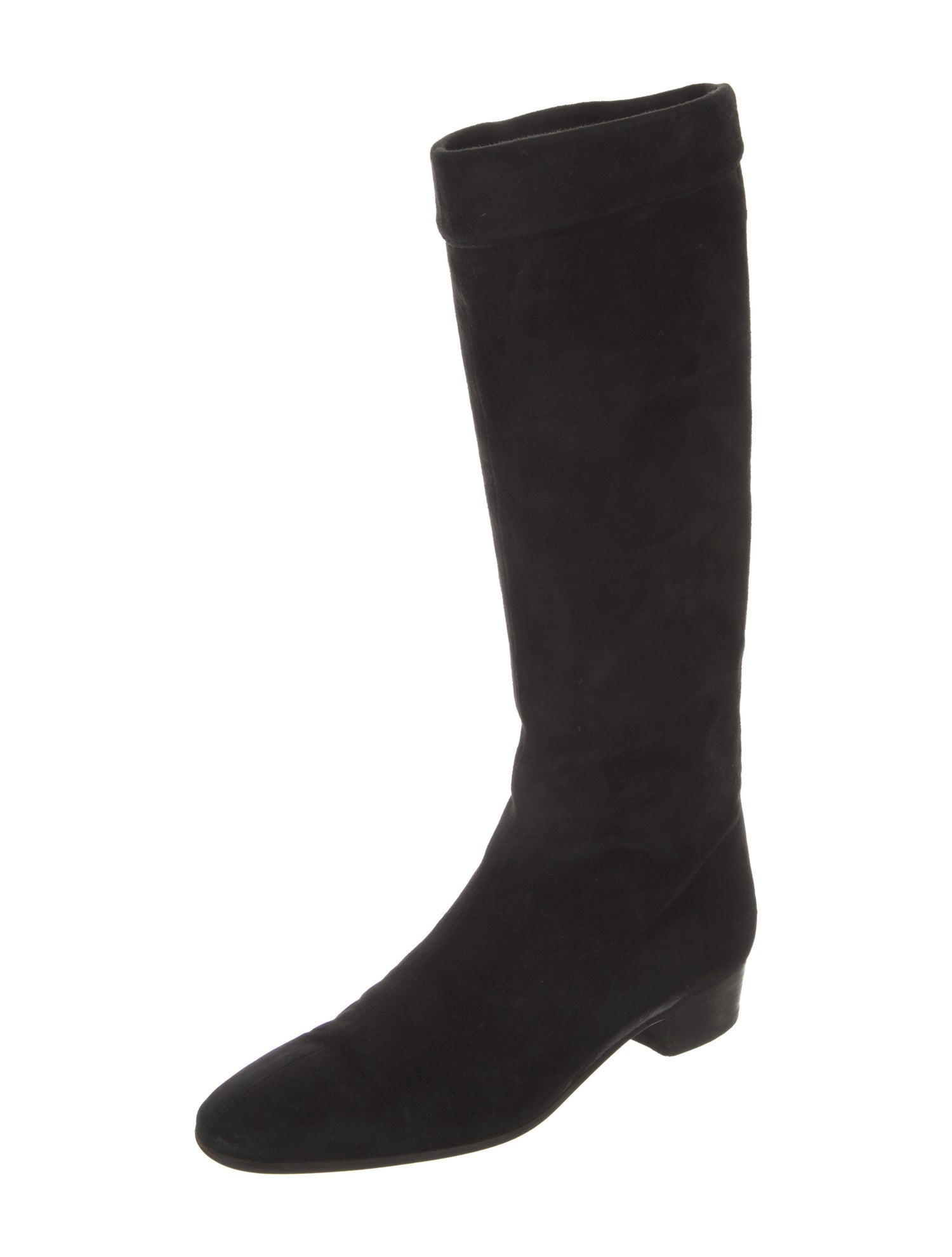 Prada Suede Riding Boots