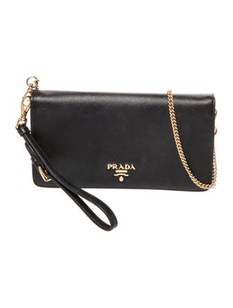 Prada Saffiano Leather Metal