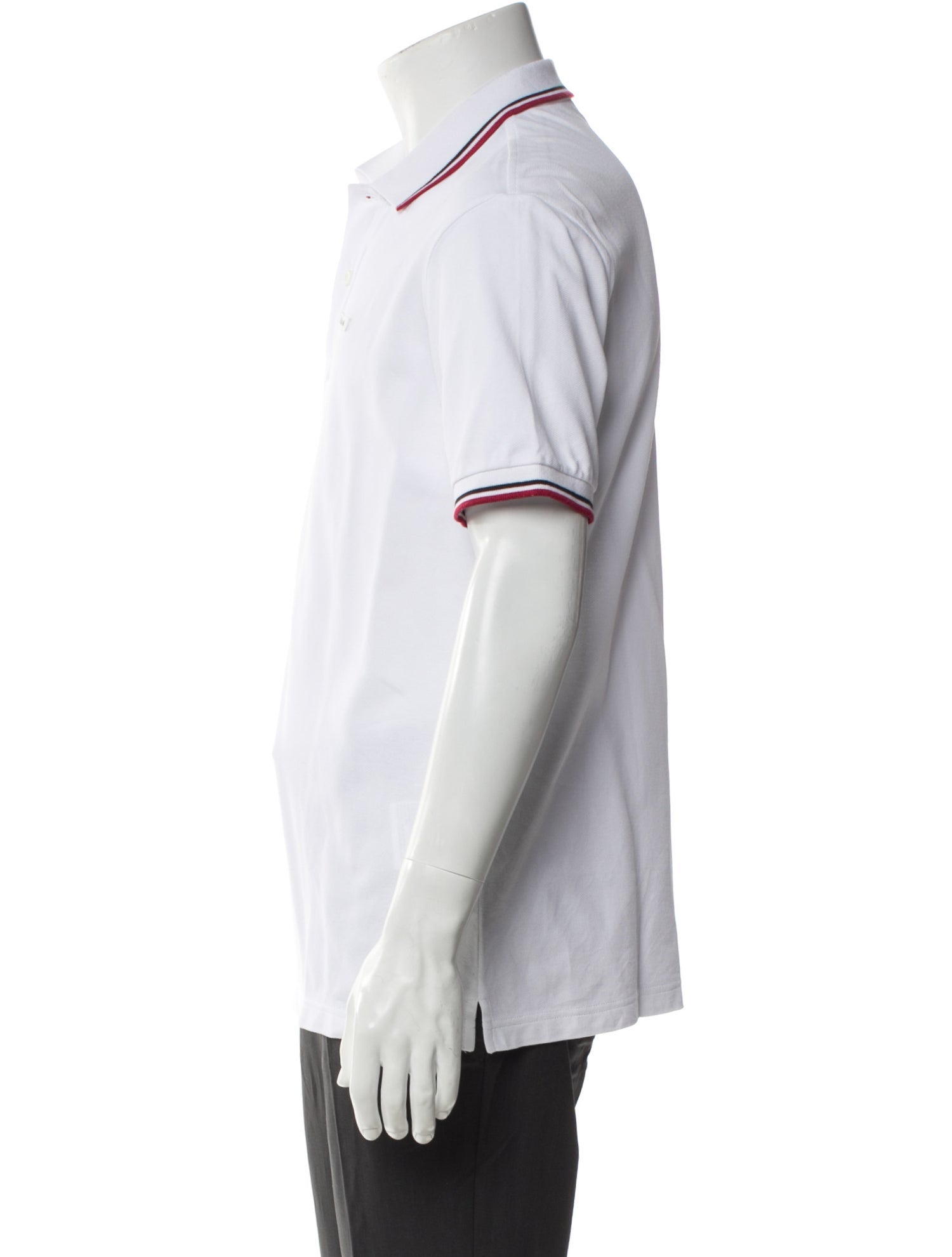 Prada 2022 Striped Polo Shirt