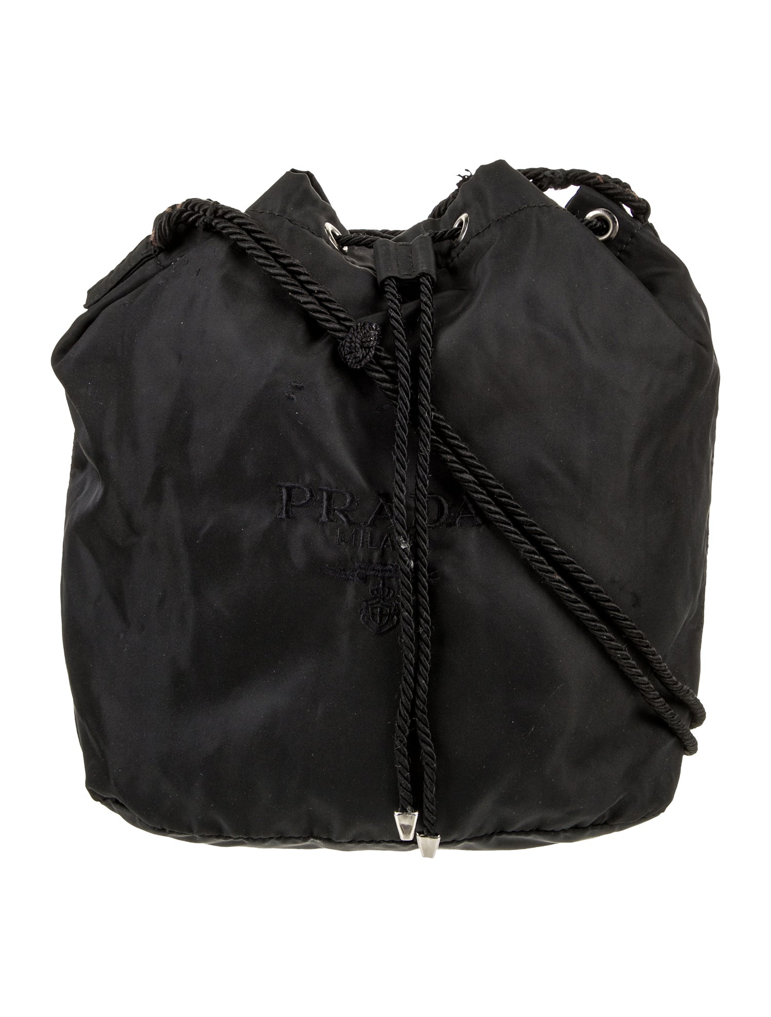 Prada Tessuto Vintage Vela Bucket Bag Vintage